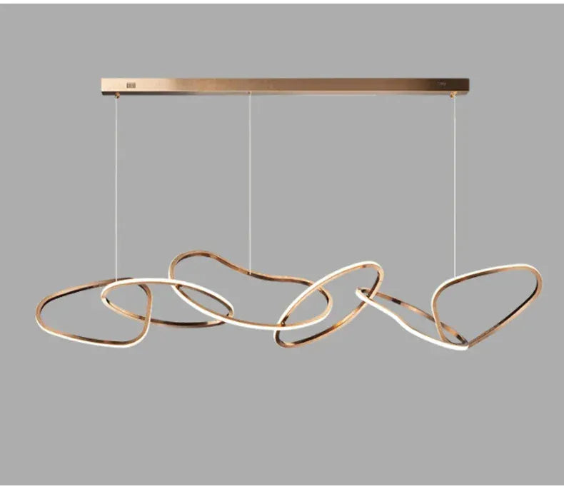 Verthara Premium LED Circle Pendant Chandelier