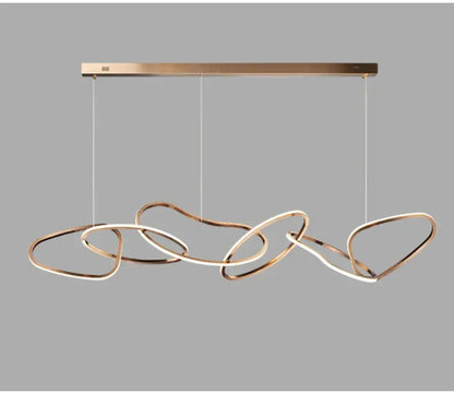 Verthara Premium LED Circle Pendant Chandelier