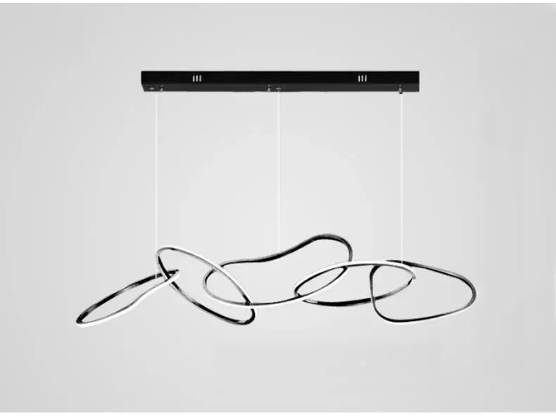 Verthara Premium LED Circle Pendant Chandelier