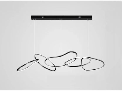 Verthara Premium LED Circle Pendant Chandelier