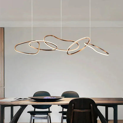 Verthara Premium LED Circle Pendant Chandelier