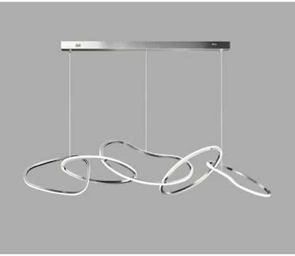 Verthara Premium LED Circle Pendant Chandelier
