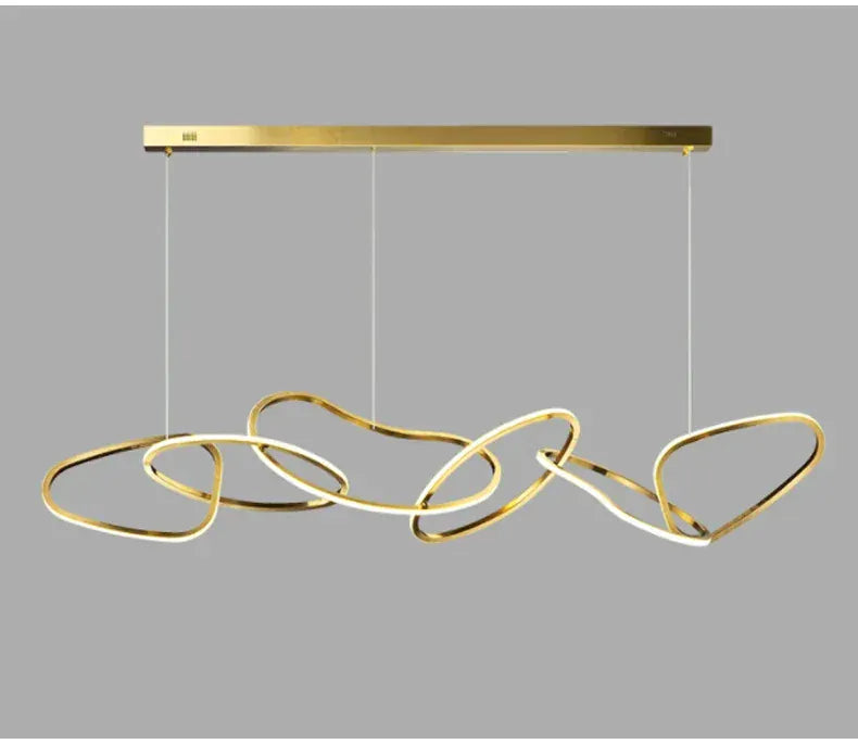 Verthara Premium LED Circle Pendant Chandelier