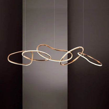 Verthara Premium LED Circle Pendant Chandelier