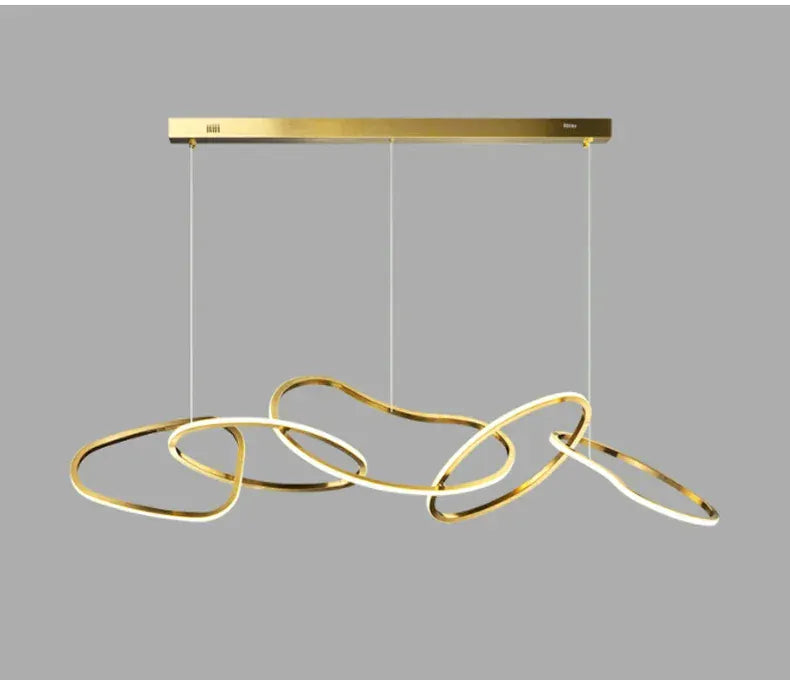 Verthara Premium LED Circle Pendant Chandelier