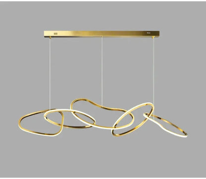 Verthara Premium LED Circle Pendant Chandelier