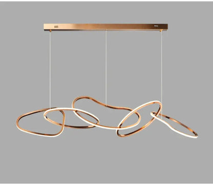 Verthara Premium LED Circle Pendant Chandelier