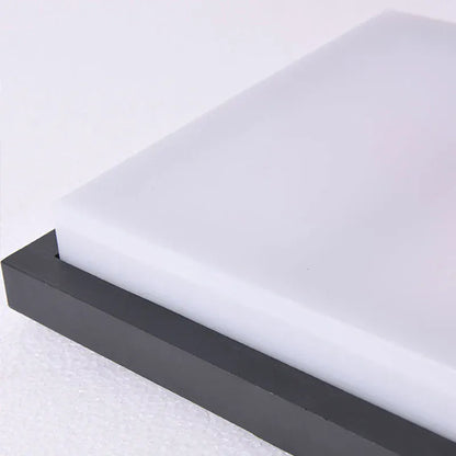 Verthara Premium LED Flush Mount Ceiling Light – 20W - Square Design - Black Aluminium - Indoor/Outdoor Use - Modern Style