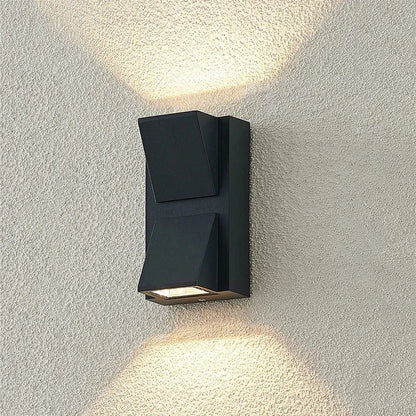 Verthara Premium LED Outdoor Wall Light - Wall Mounted - Waterproof - Aluminium - Modern Design - IP65 Rated - Energy Efficient - 5W/10W