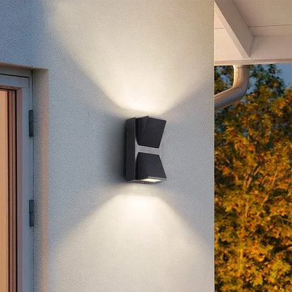 Verthara Premium LED Outdoor Wall Light - Wall Mounted - Waterproof - Aluminium - Modern Design - IP65 Rated - Energy Efficient - 5W/10W