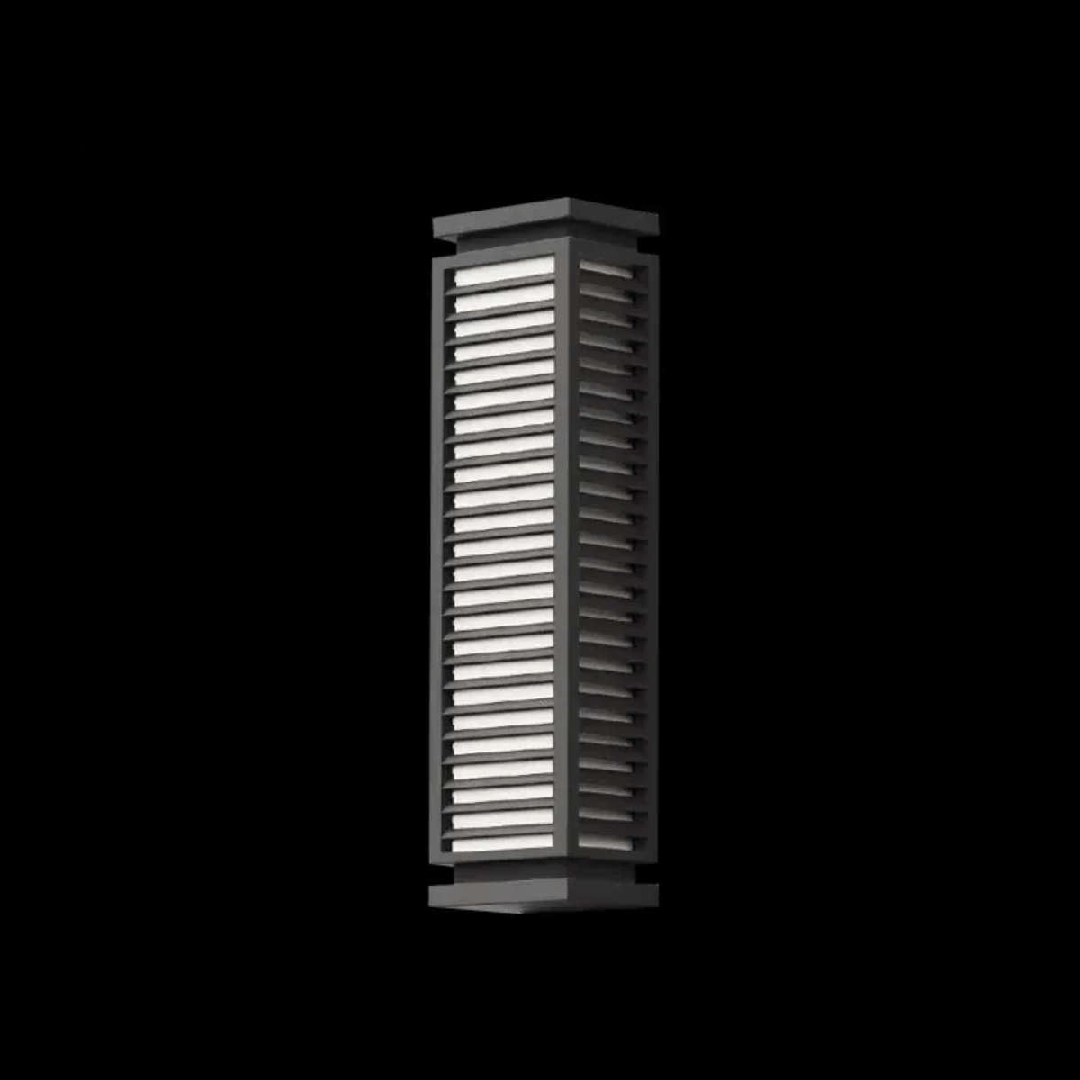 Verthara Premium LED Outdoor Wall Light - Wall Mounted - Waterproof - Anti-Rust - Black Stainless Steel - Modern Cubical Design - Ideal For Garages And Pathways