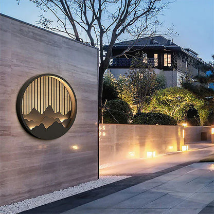 Verthara Premium LED Outdoor Wall Light - Waterproof - Stainless Steel - Anti-Rust - Modern Design - Ideal for Balcony and Porch Lighting