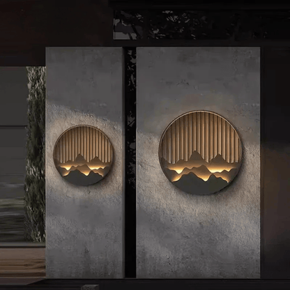 Verthara Premium LED Outdoor Wall Light - Waterproof - Stainless Steel - Anti-Rust - Modern Design - Ideal for Balcony and Porch Lighting