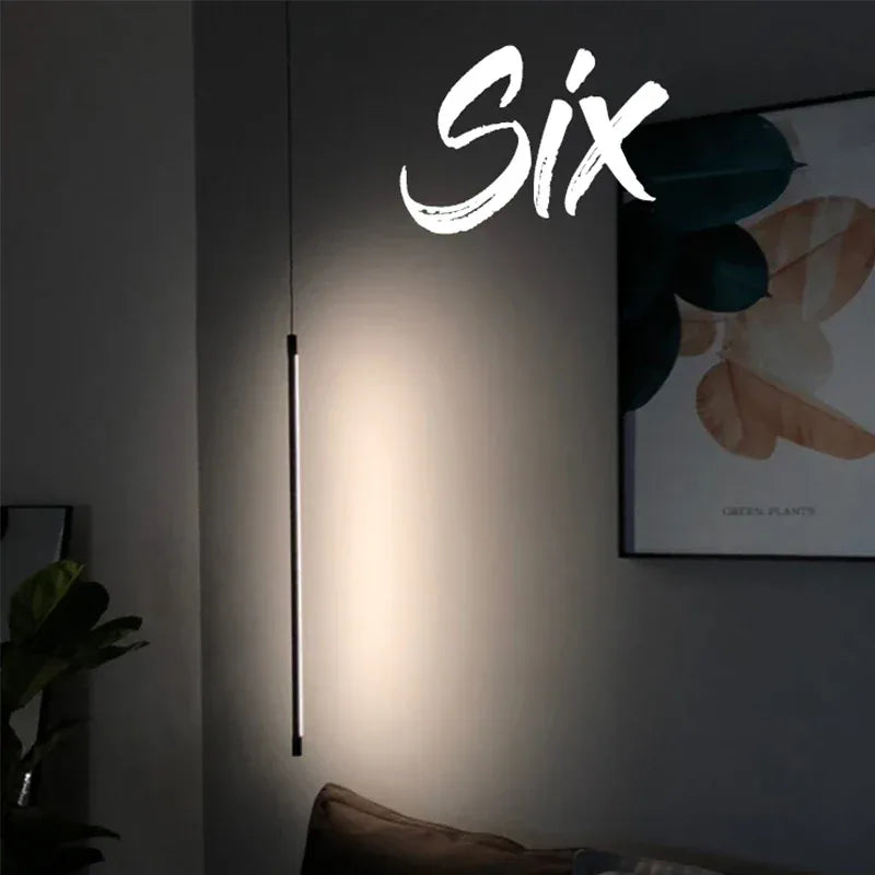 Verthara Premium LED Pendant Light - Ceiling Mounted - Long Hanging Design - Modern - Energy Efficient - Warm White - Ideal For Indoor Spaces