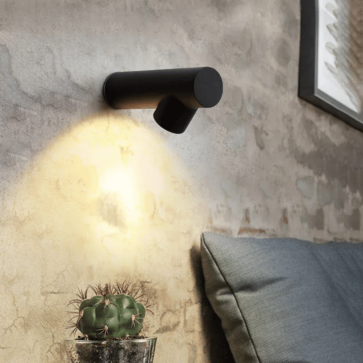 Verthara Premium LED Wall Sconce - Modern Aluminium Design - Waterproof - Adjustable Colour - Indoor/Outdoor Use - 6W Energy Efficient Lighting