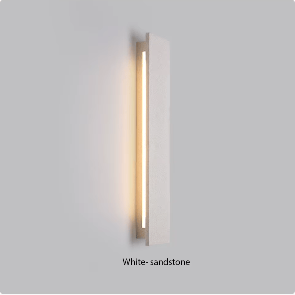 Verthara Premium Limestone Outdoor Wall Sconce