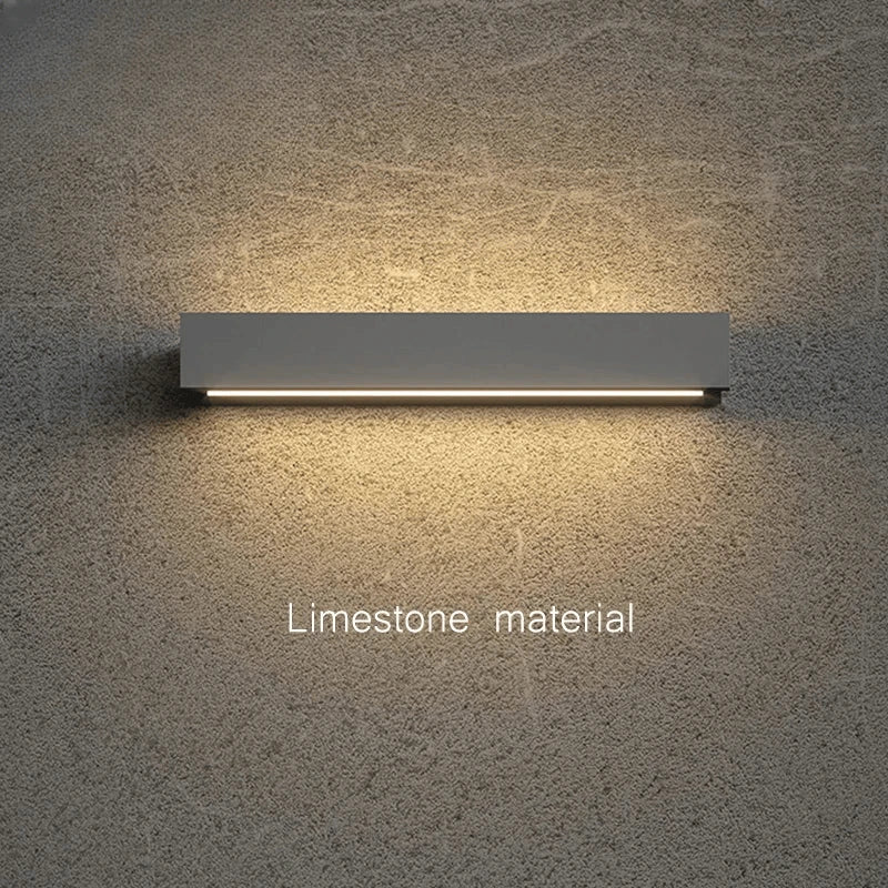 Verthara Premium Limestone Outdoor Wall Sconce