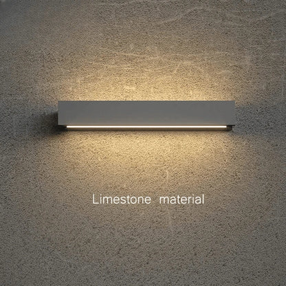 Verthara Premium Limestone Outdoor Wall Sconce