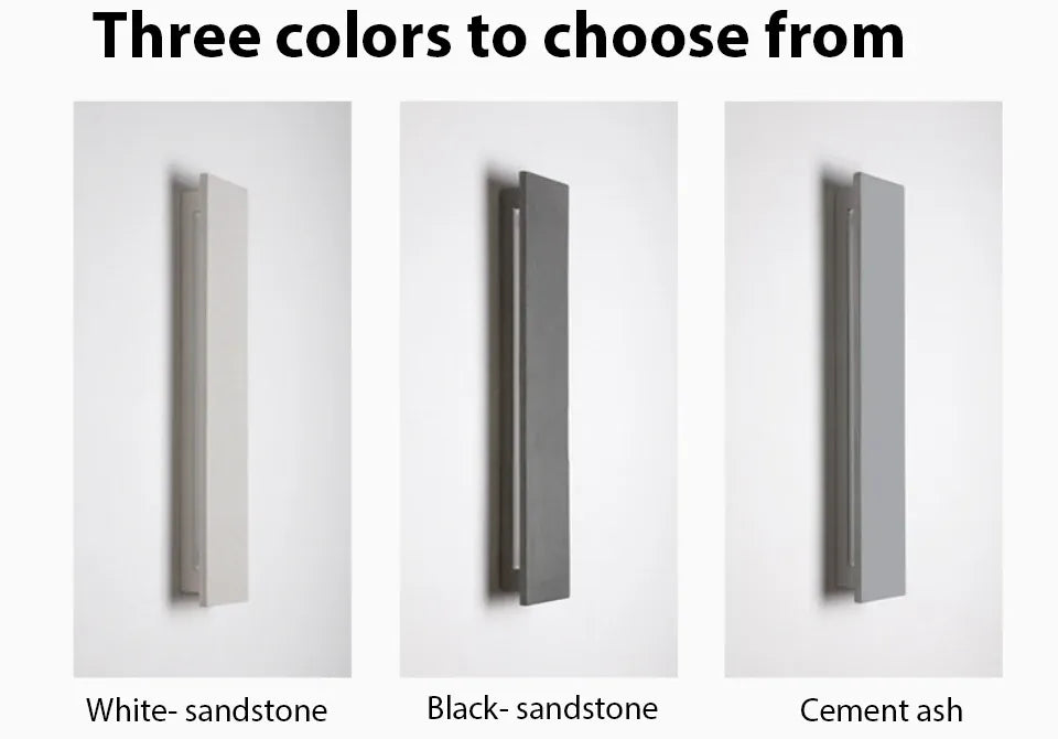 Verthara Premium Limestone Outdoor Wall Sconce