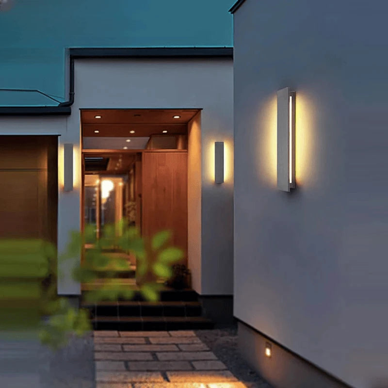 Verthara Premium Limestone Outdoor Wall Sconce