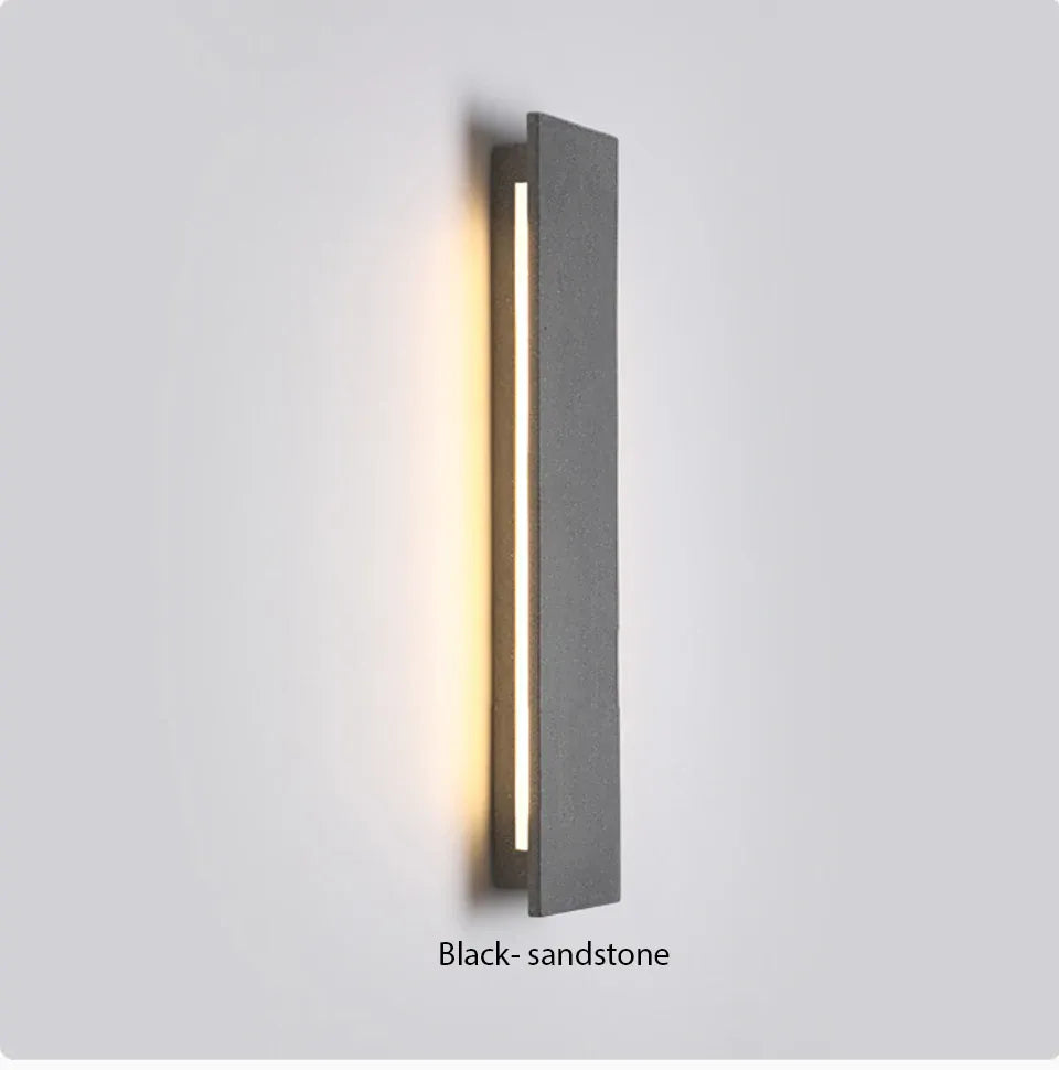 Verthara Premium Limestone Outdoor Wall Sconce