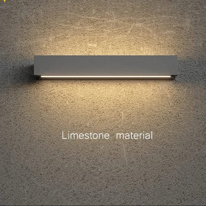 Verthara Premium Limestone Outdoor Wall Sconce