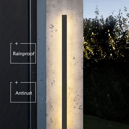 Verthara Premium Linear LED Outdoor Wall Light