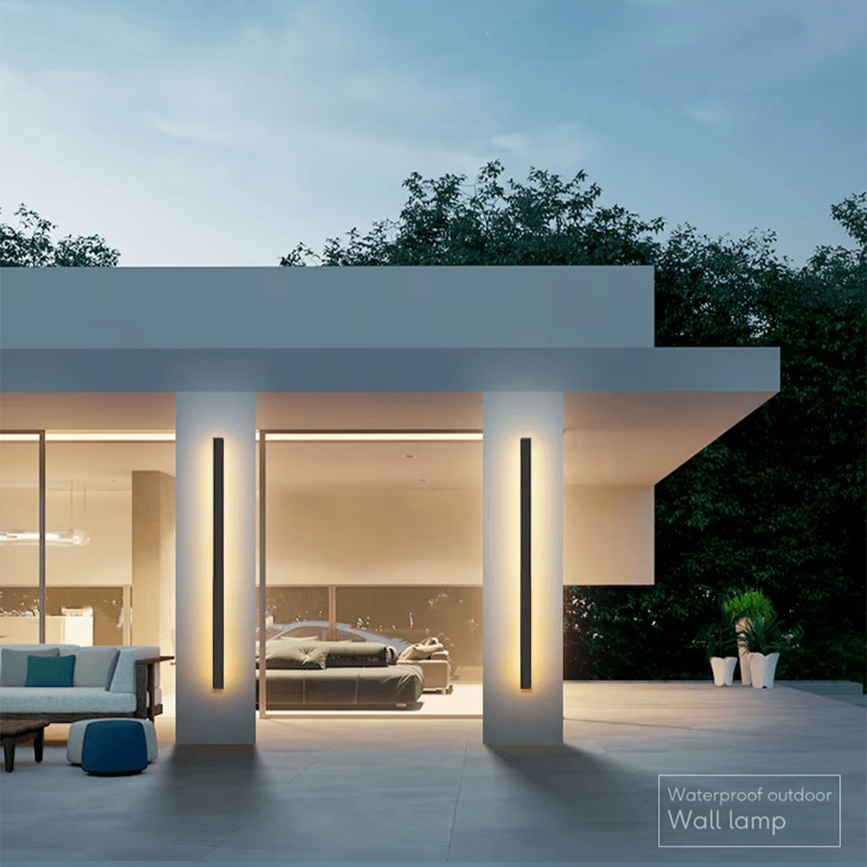 Verthara Premium Linear LED Outdoor Wall Light