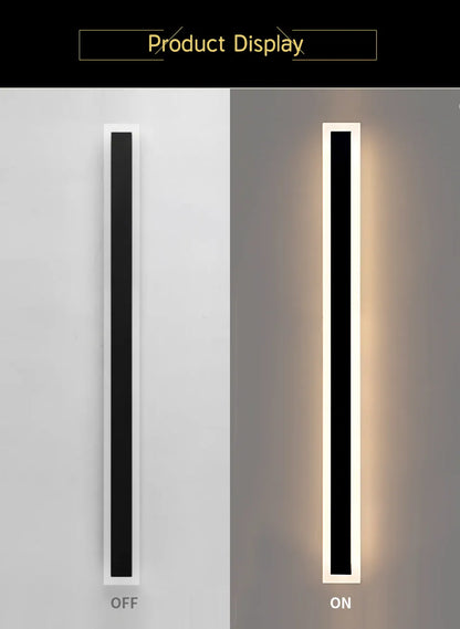 Verthara Premium Linear Outdoor Wall Light