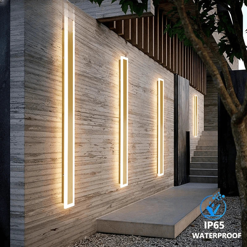 Verthara Premium Linear Outdoor Wall Light
