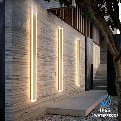 Verthara Premium Linear Outdoor Wall Light
