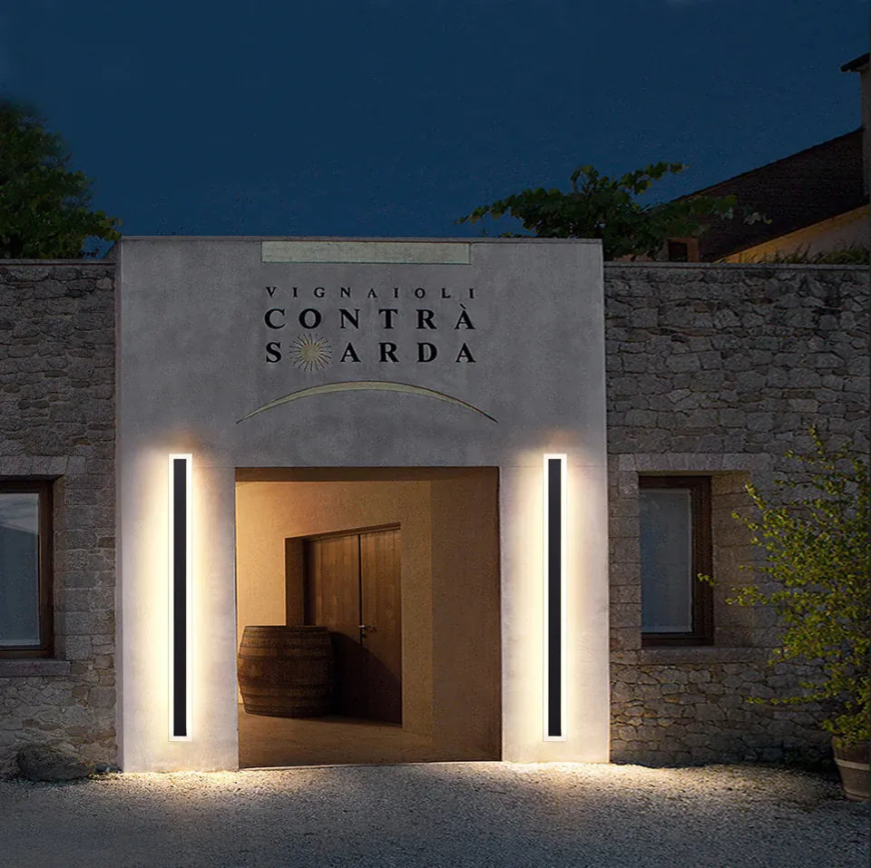 Verthara Premium Linear Outdoor Wall Light