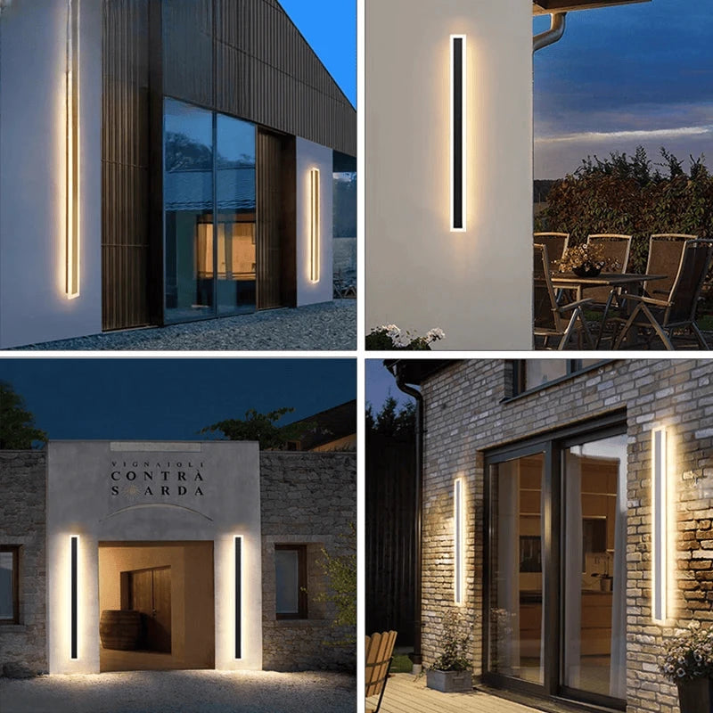 Verthara Premium Linear Outdoor Wall Light