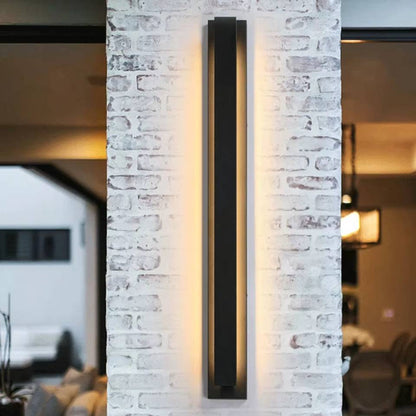 Verthara Premium Linear Stainless Steel Outdoor Wall Light