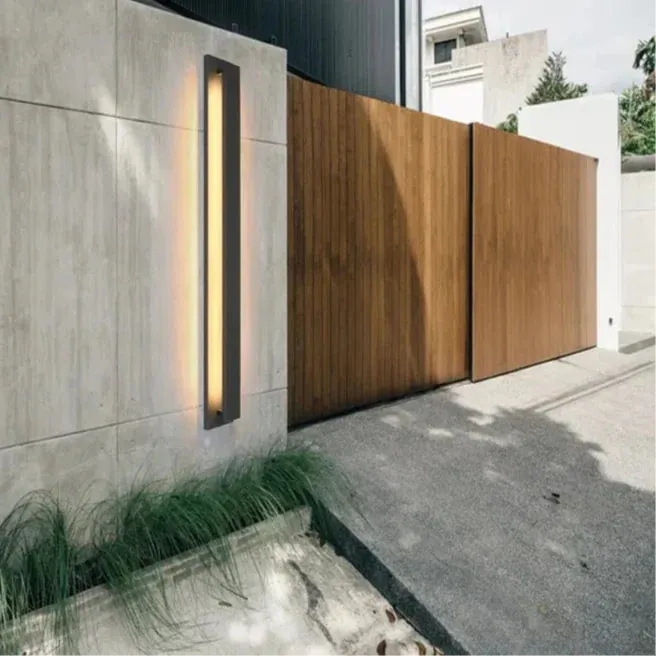 Verthara Premium Linear Stainless Steel Outdoor Wall Light
