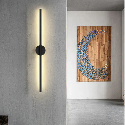 Verthara Premium Linear Up-Down LED Wall Light black 40cm