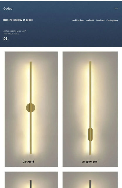 Verthara Premium Linear Up-Down LED Wall Light