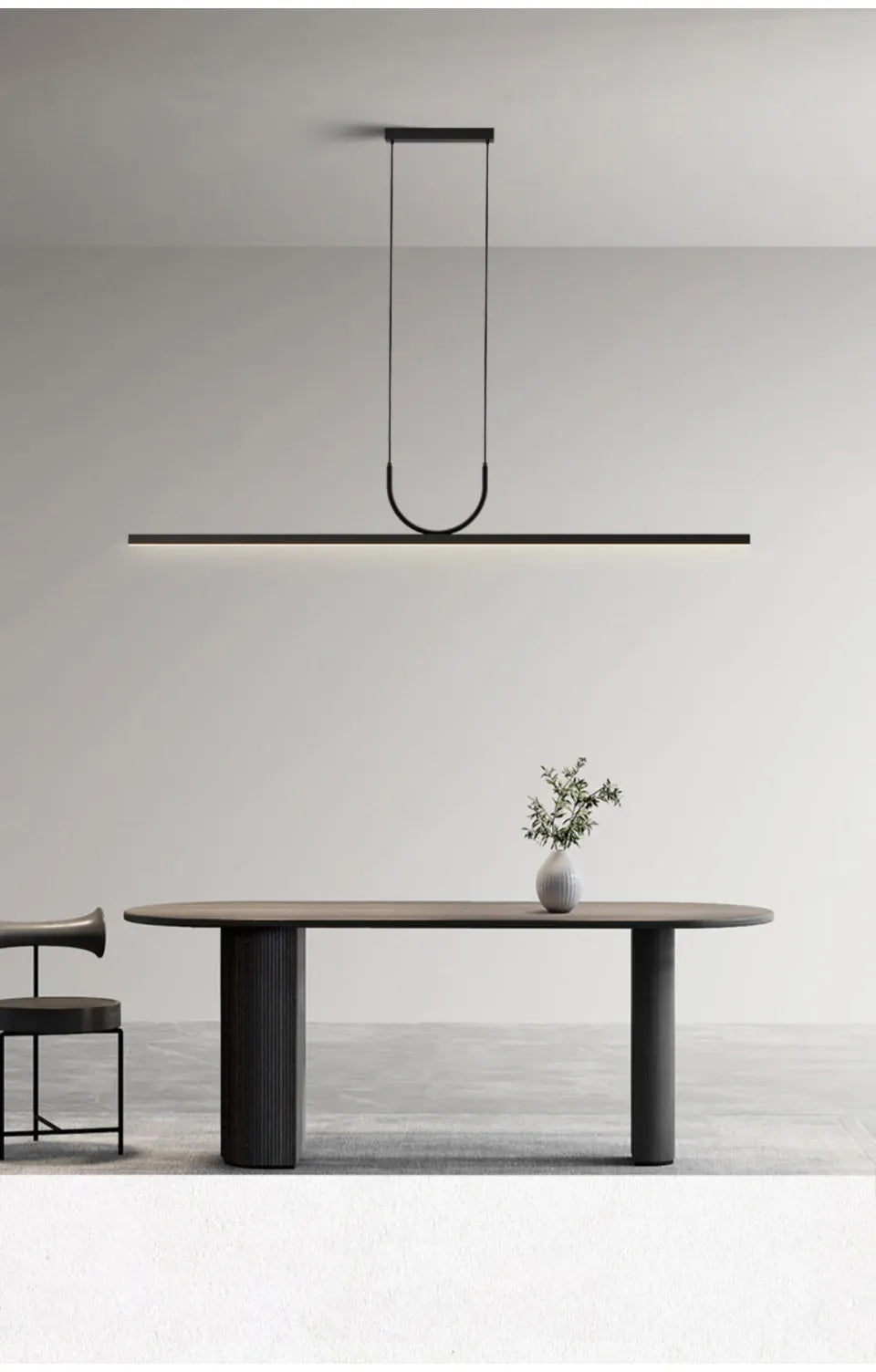 Verthara Premium Linear Wave LED Pendant Light