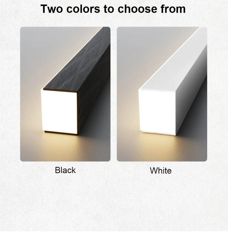 Verthara Premium Linear Wave LED Pendant Light
