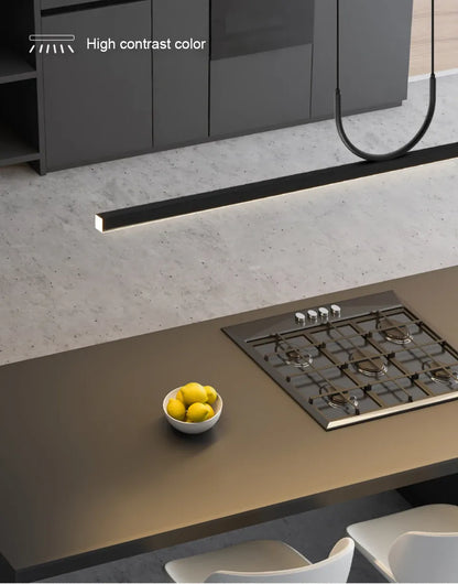 Verthara Premium Linear Wave LED Pendant Light