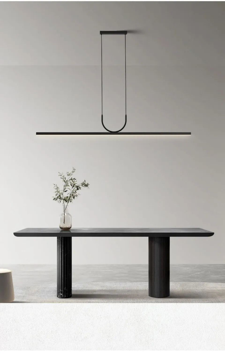 Verthara Premium Linear Wave LED Pendant Light
