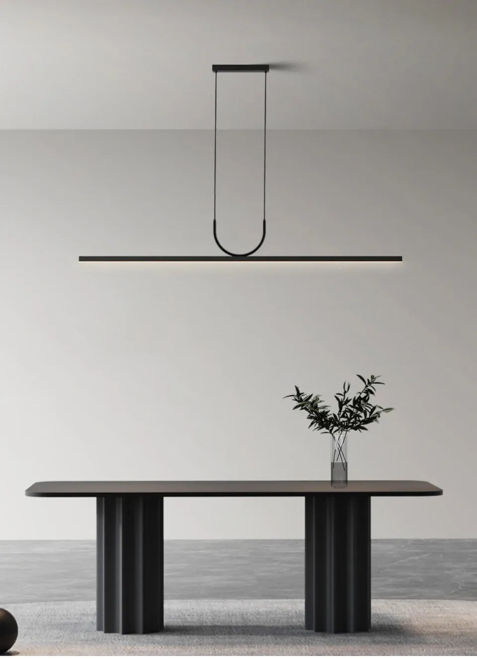 Verthara Premium Linear Wave LED Pendant Light