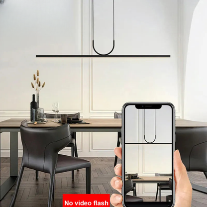 Verthara Premium Linear Wave LED Pendant Light
