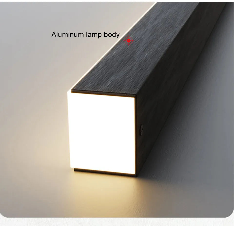 Verthara Premium Linear Wave LED Pendant Light
