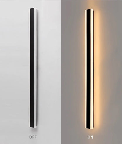 Verthara Premium Long LED Outdoor Wall Sconce