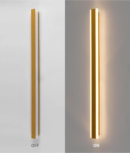 Verthara Premium Long LED Outdoor Wall Sconce