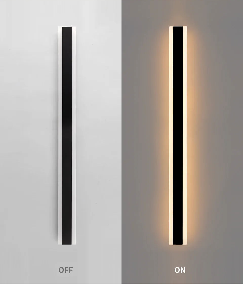 Verthara Premium Long LED Outdoor Wall Sconce