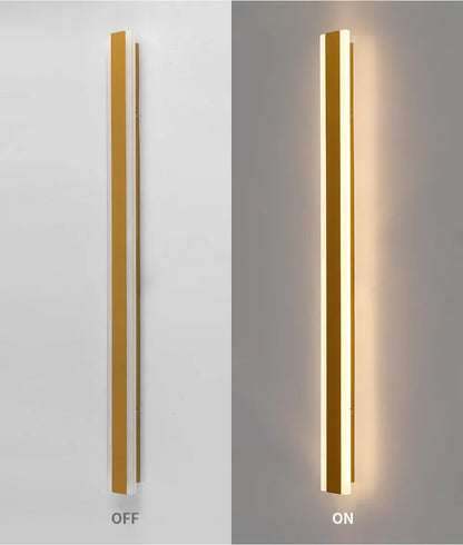 Verthara Premium Long LED Outdoor Wall Sconce