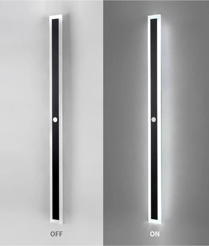 Verthara Premium Long Motion Sensor Outdoor Porch Lamp Cool white / C style / H30cmxW8cm