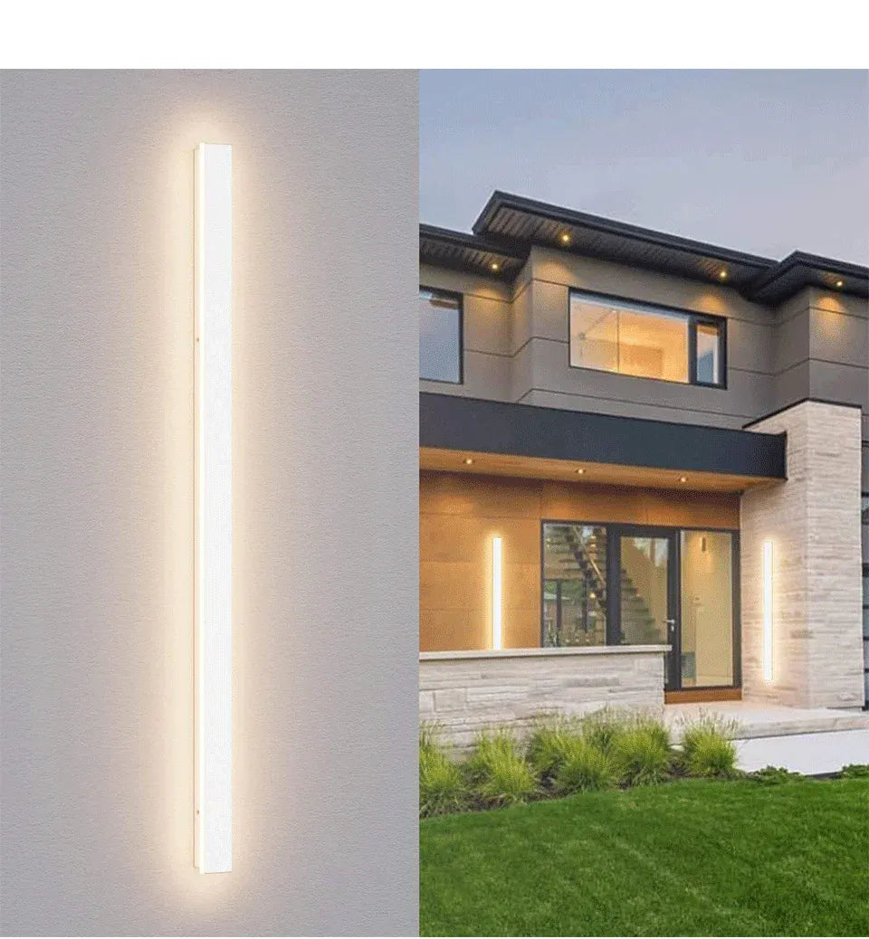 Verthara Premium Long Outdoor Wall Lantern